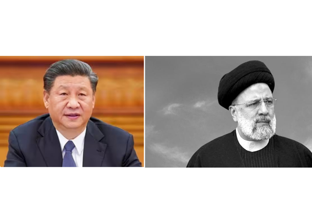 چینی صدر کا ایرانی نائب صدر کے نام ابراہیم رائیسی کی وفات پر تعزیتی پیغام