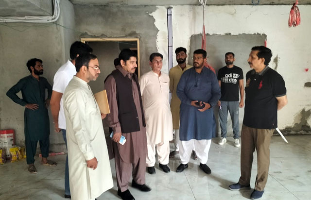 سیکرٹری صنعت احسان بھٹہ کا ڈیوس روڈ پر پی ایس آئی سی ہاؤس کا دورہ